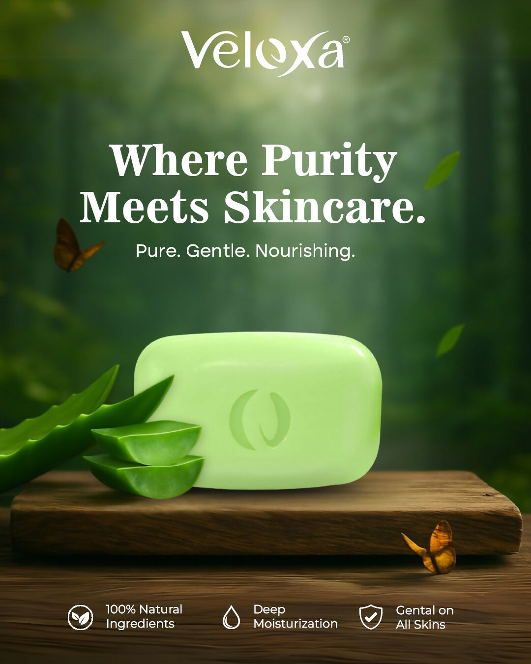 VELOXA Musky Aloevera with Power Of Vitamin E Oil