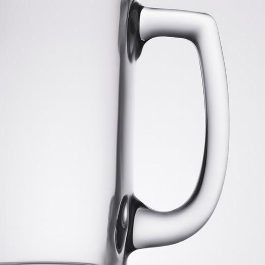 450ml Classic Heavy Base Beer Glass Mug – Crystal Clear, 1 Pc