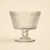 Set of 6 Ice Cream Dessert Bowls – 250ml Lotus Design