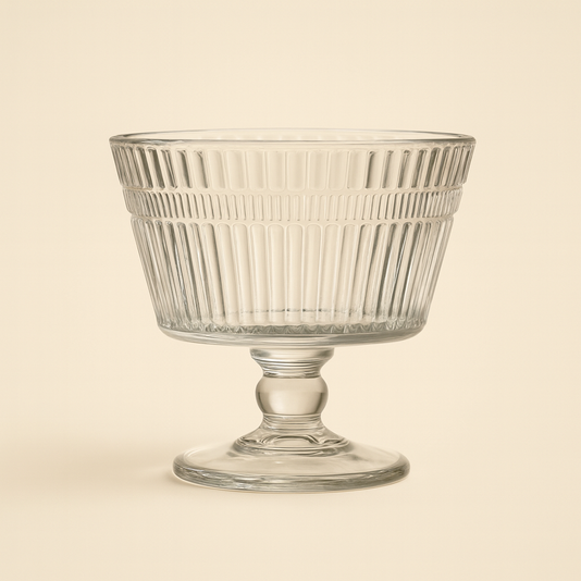 Set of 6 Ice Cream Dessert Bowls – 250ml Lotus Design