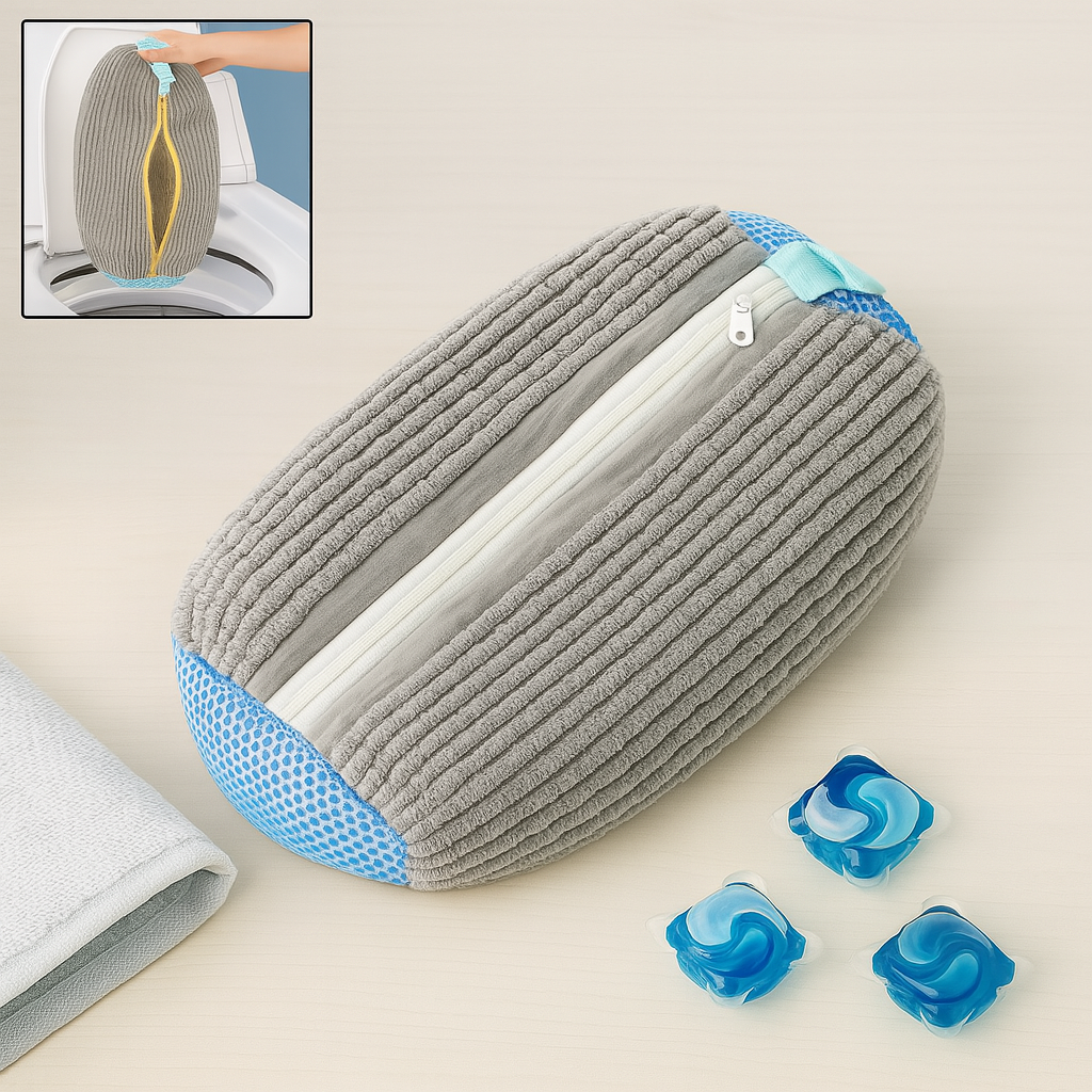 Heavy-Duty Reusable Shoe Washing Bag for Washing Machine
