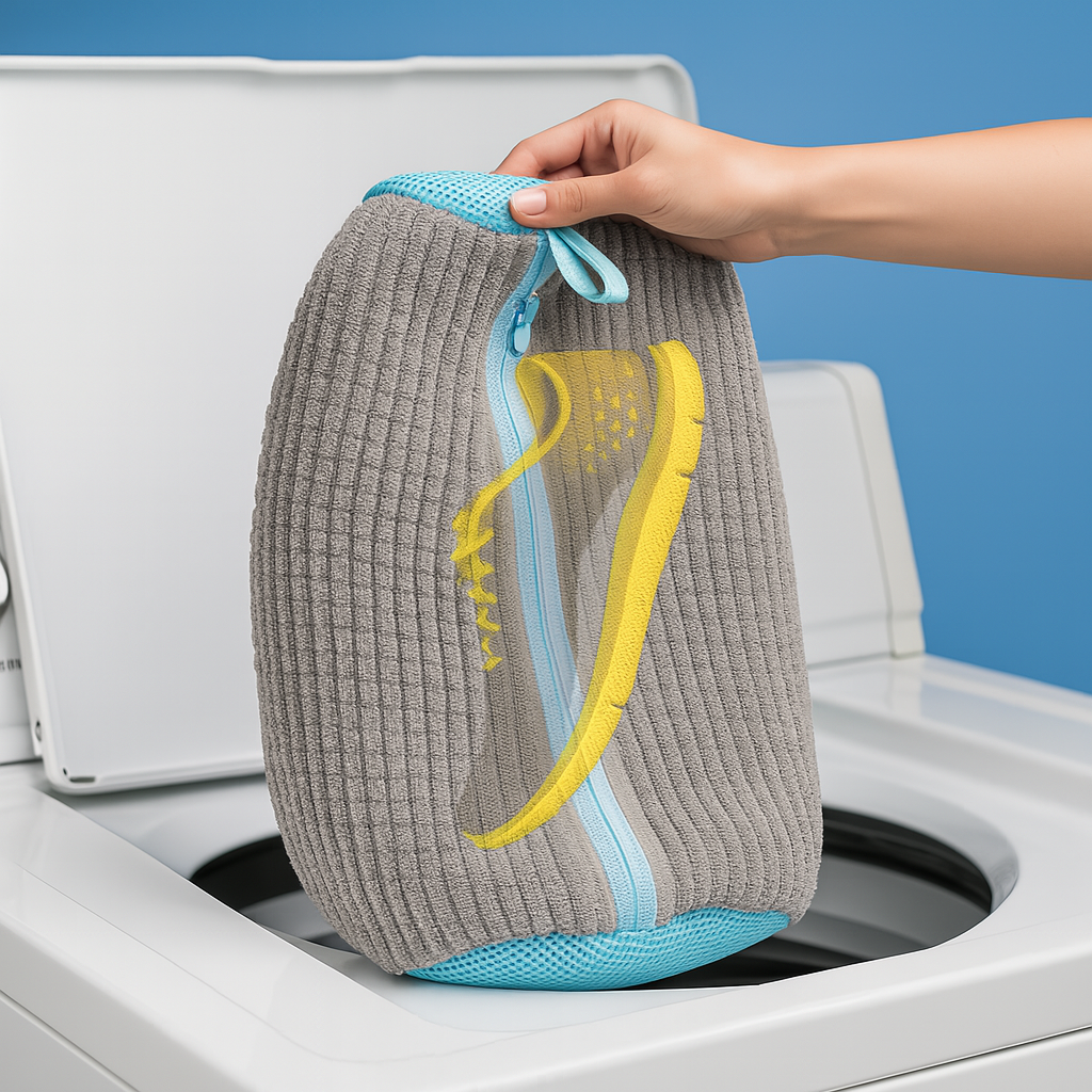 Heavy-Duty Reusable Shoe Washing Bag for Washing Machine