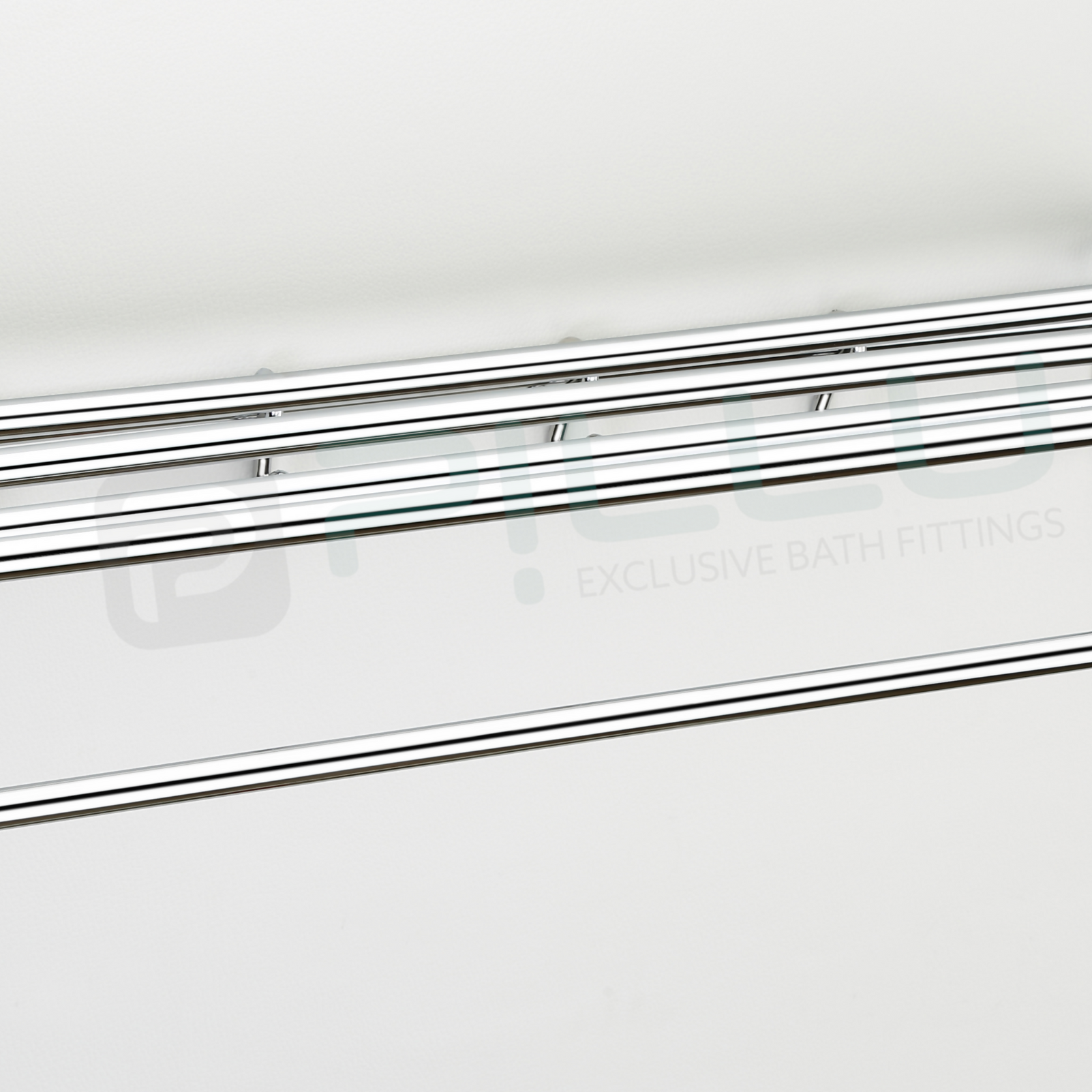 Pillu Bath Fitting High Grade 304 Stainless Steel Folding Towel Rack for Bathroom 2 Feet Long Towel Stand Towel Hanger Towel Holder Bathroom Accessories Silver Towel Holder Stainless Steel