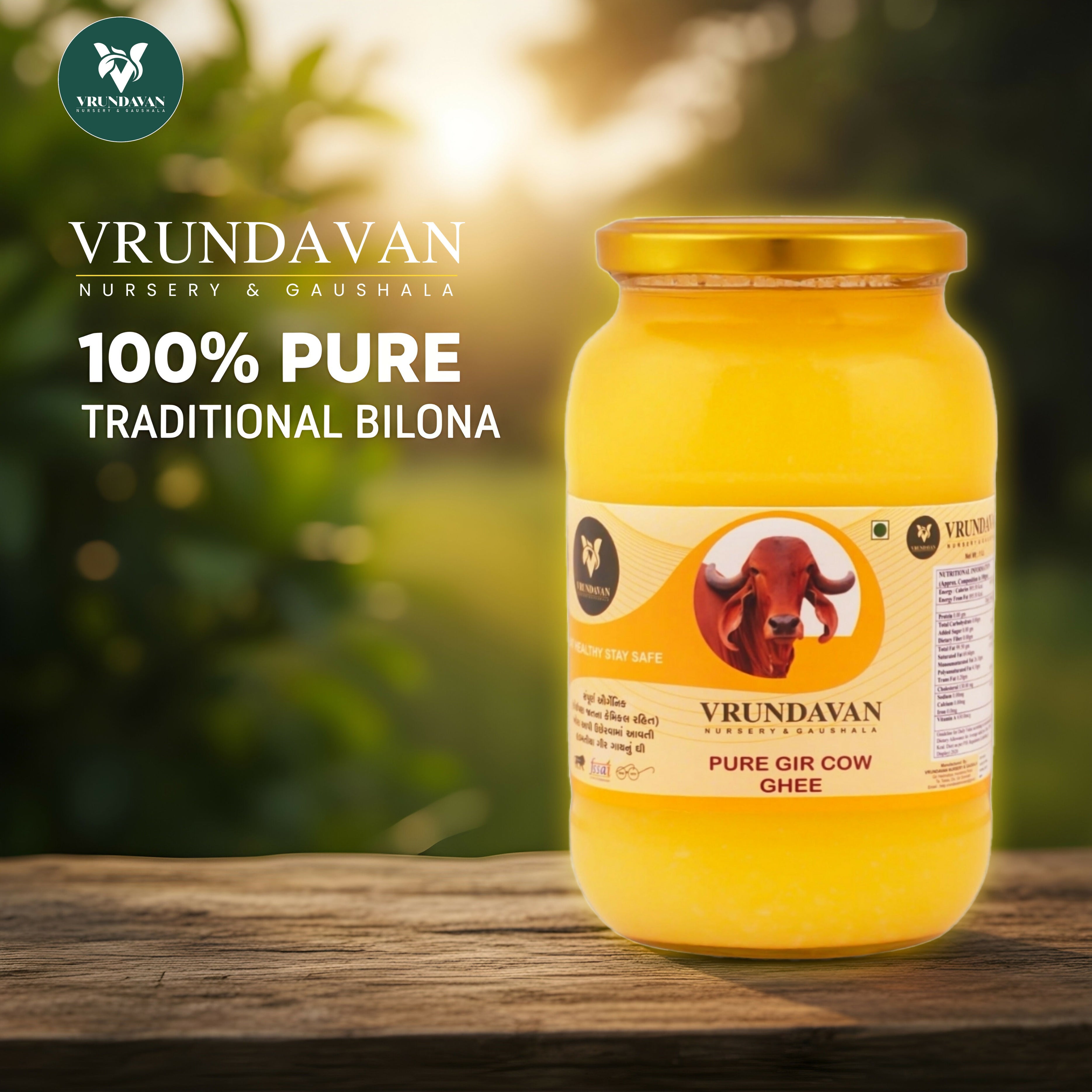 GIR COW ORGANIC A2 GHEE