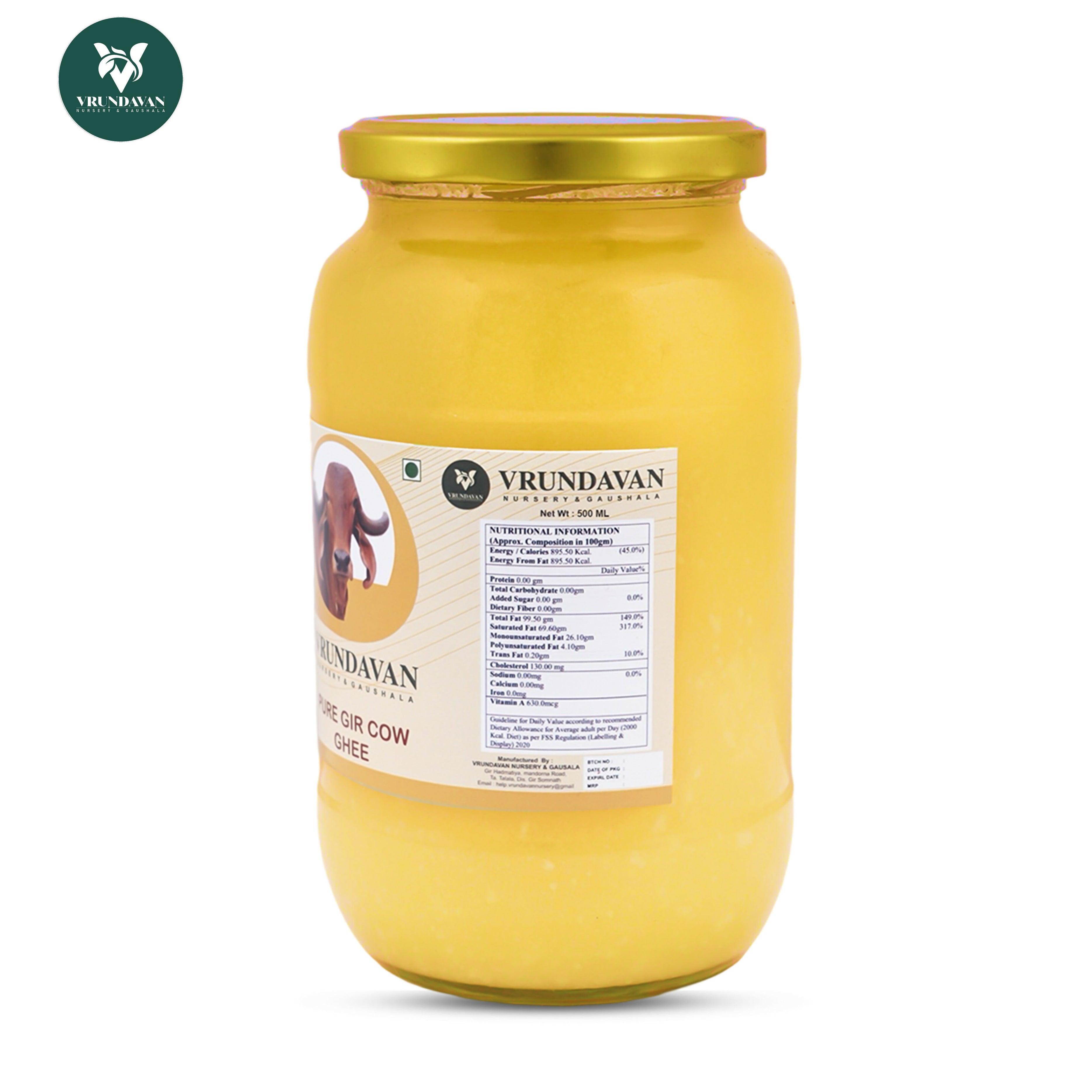 GIR COW ORGANIC A2 GHEE