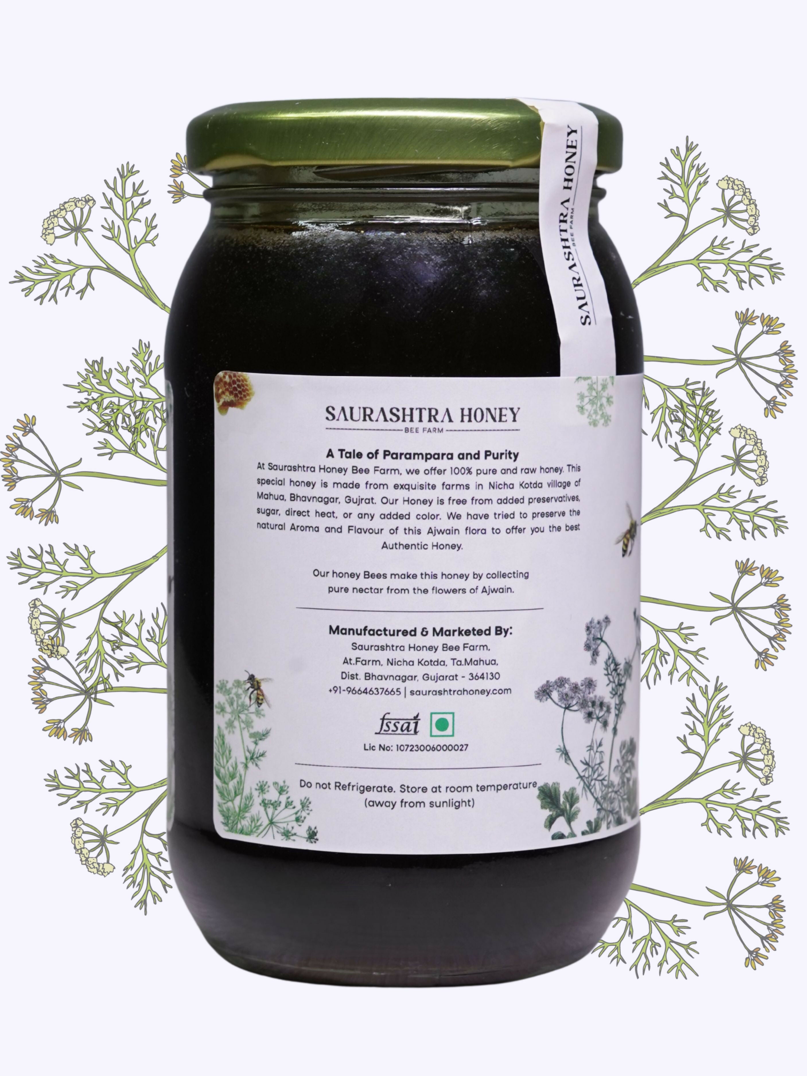 Ajwain Flora Honey 500gm