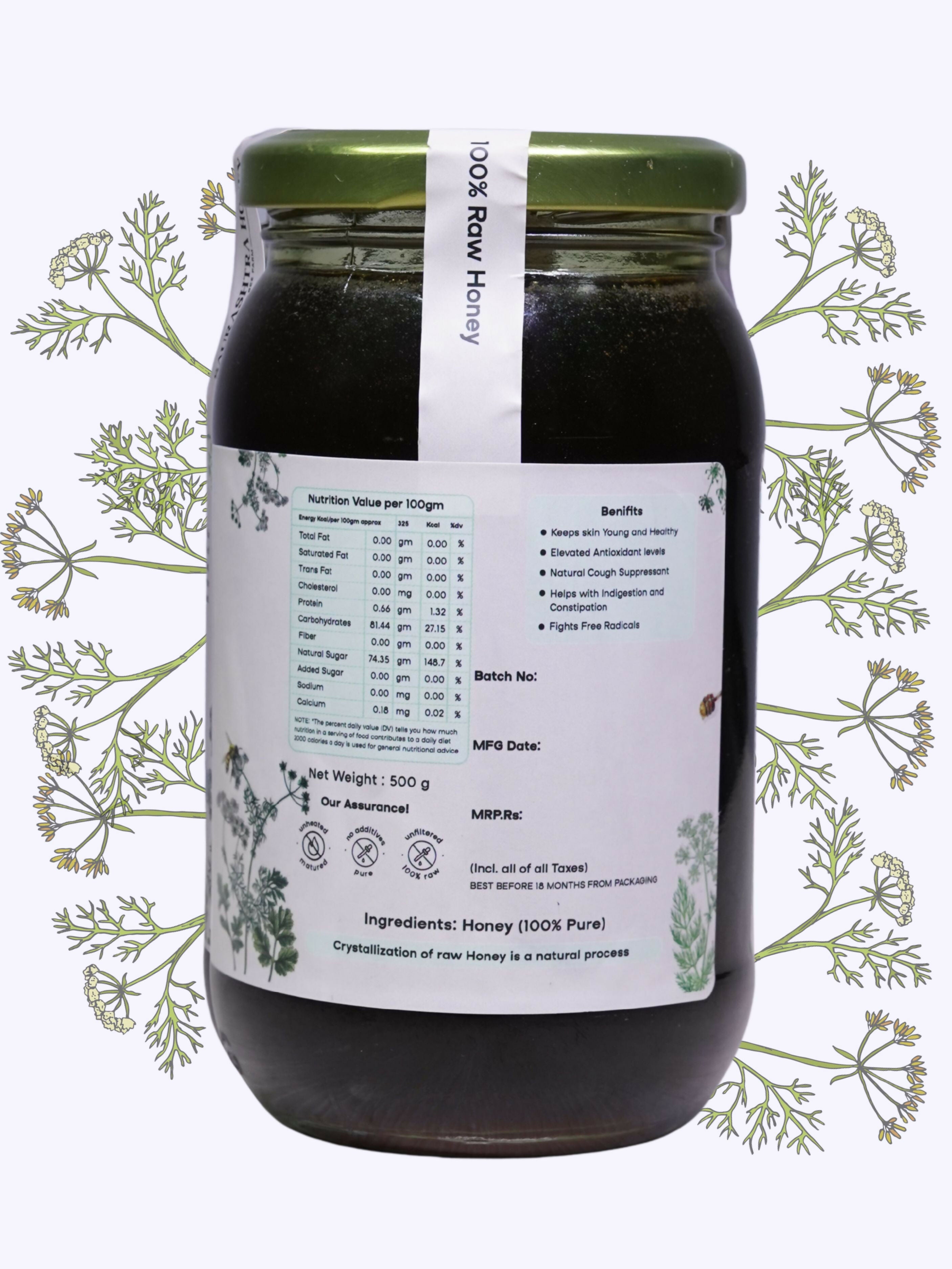 Ajwain Flora Honey 500gm