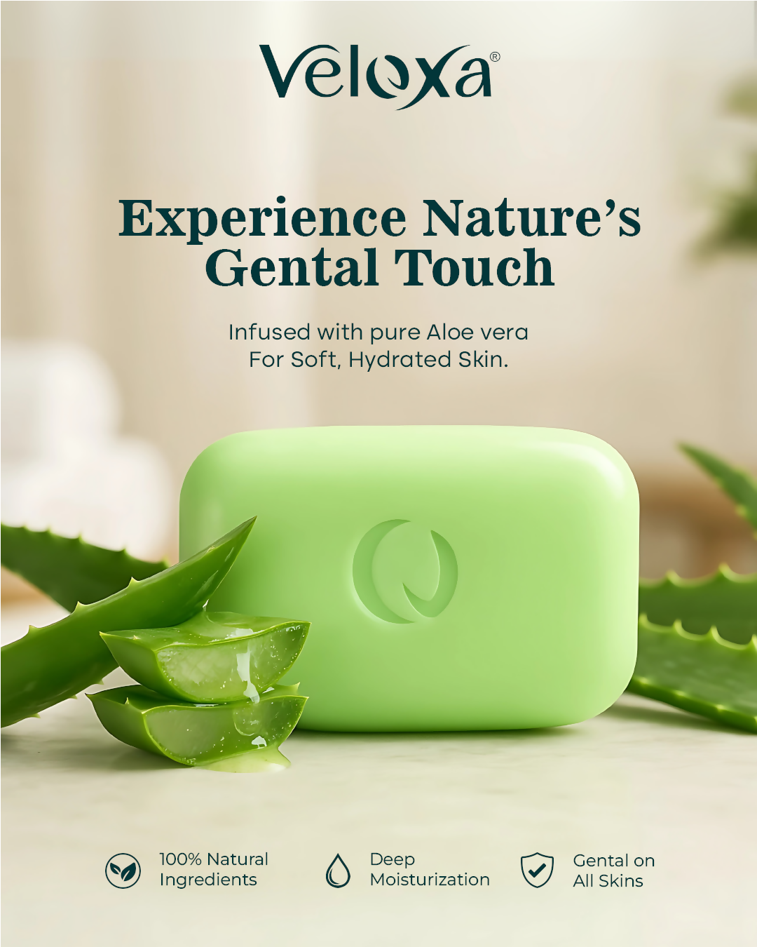 VELOXA Musky Aloevera with Power Of Vitamin E Oil