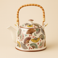 1L Ceramic Kettle Jug – Vintage Design, Durable & Easy Pouring