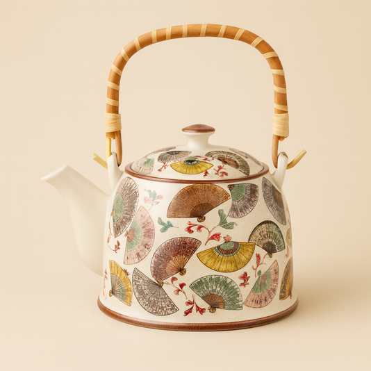 1L Ceramic Kettle Jug – Vintage Design, Durable & Easy Pouring