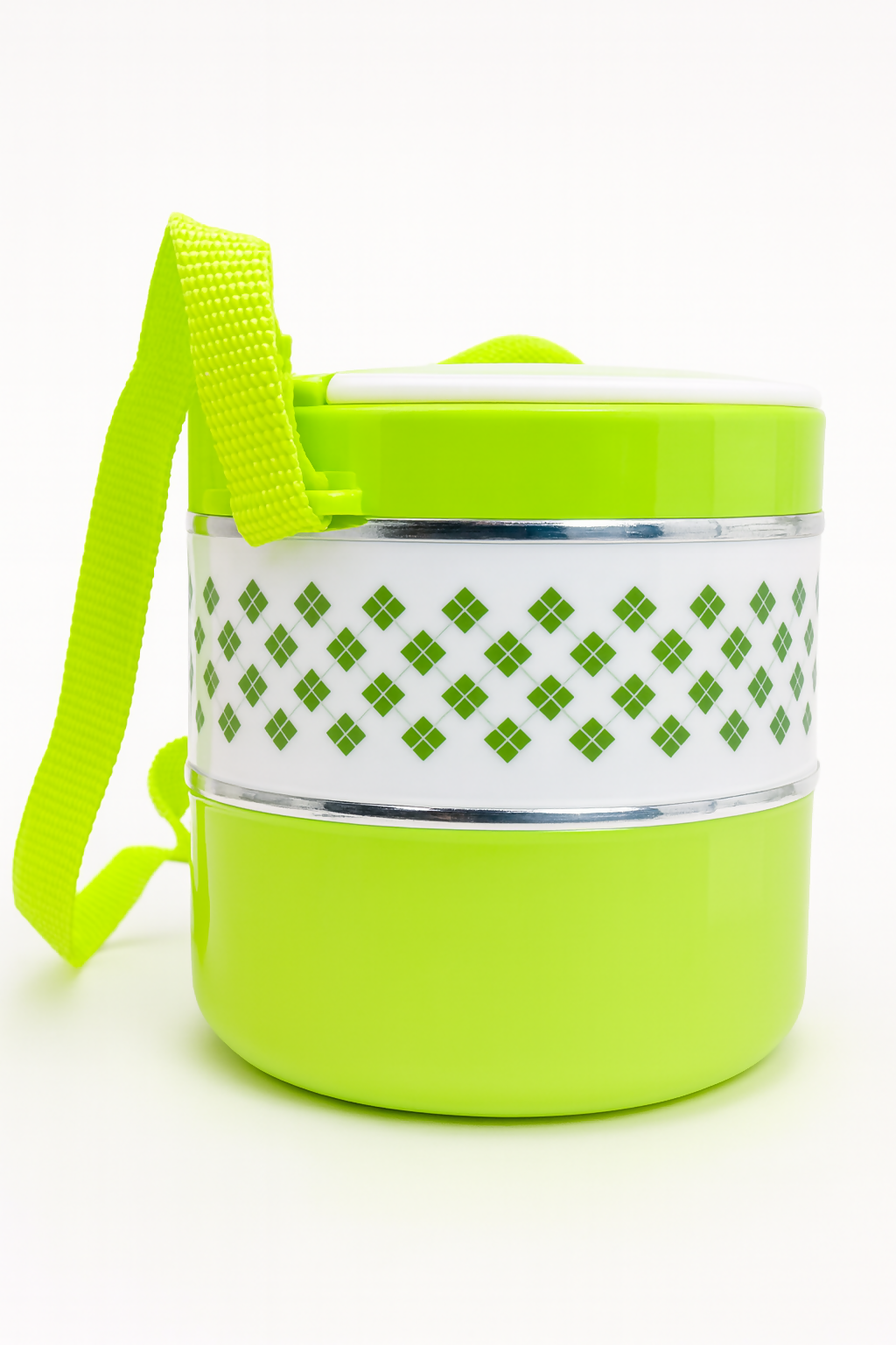 Tiffin Box Green Double Layer Lunch Box